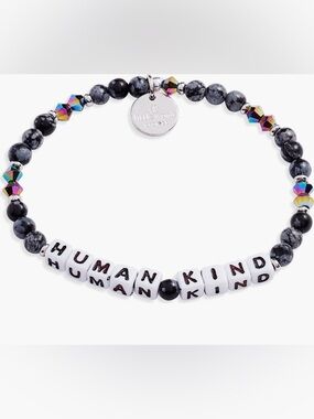 Little Words Project Human Kind Beaded
Stretch Bracelet